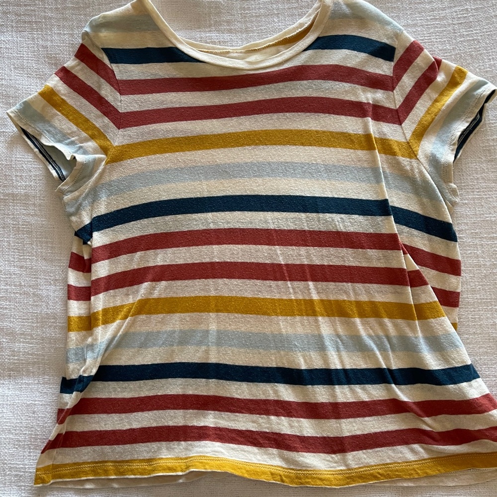 Madewell Rainbow Whisper Cotton Tee
